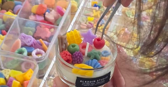 Chiang Mai: Scented Candle Decorating Workshop