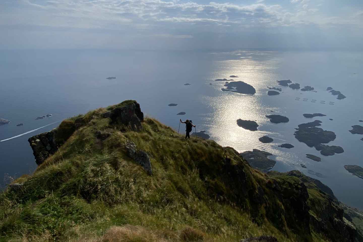 Stamsund: Steinetinden Ridge Alpine Adventure with a Guide