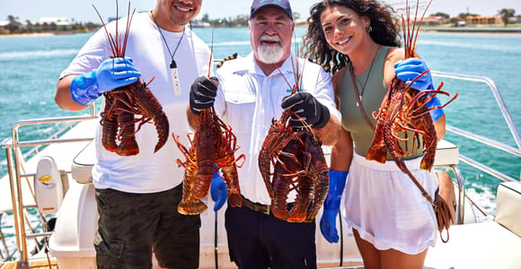 Mandurah: Lobster Lunch Cruise with Hands-On Pot Hauling