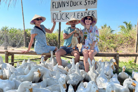 Hoi An Chill: Duck Massage, Basket Boat, and Cooking Class HA :Duck Massage, Basket Boat &Cooking Class without Pick Up