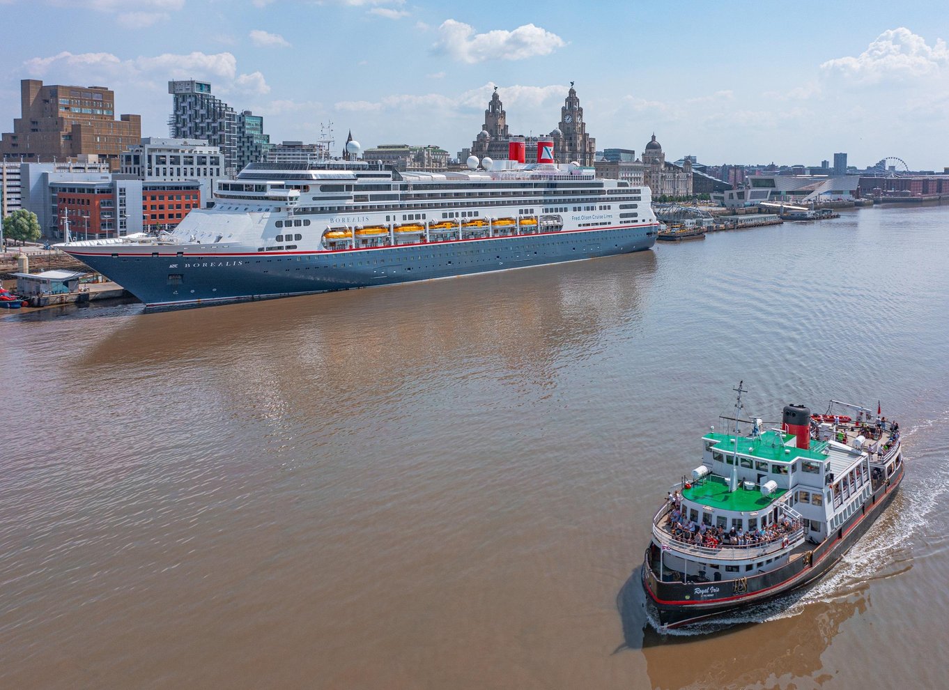Liverpool: Sightseeing-flodkrydstogt på Mersey-floden