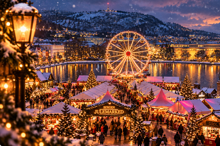 Bergen: Authentic Norwegian Christmas Private Tour