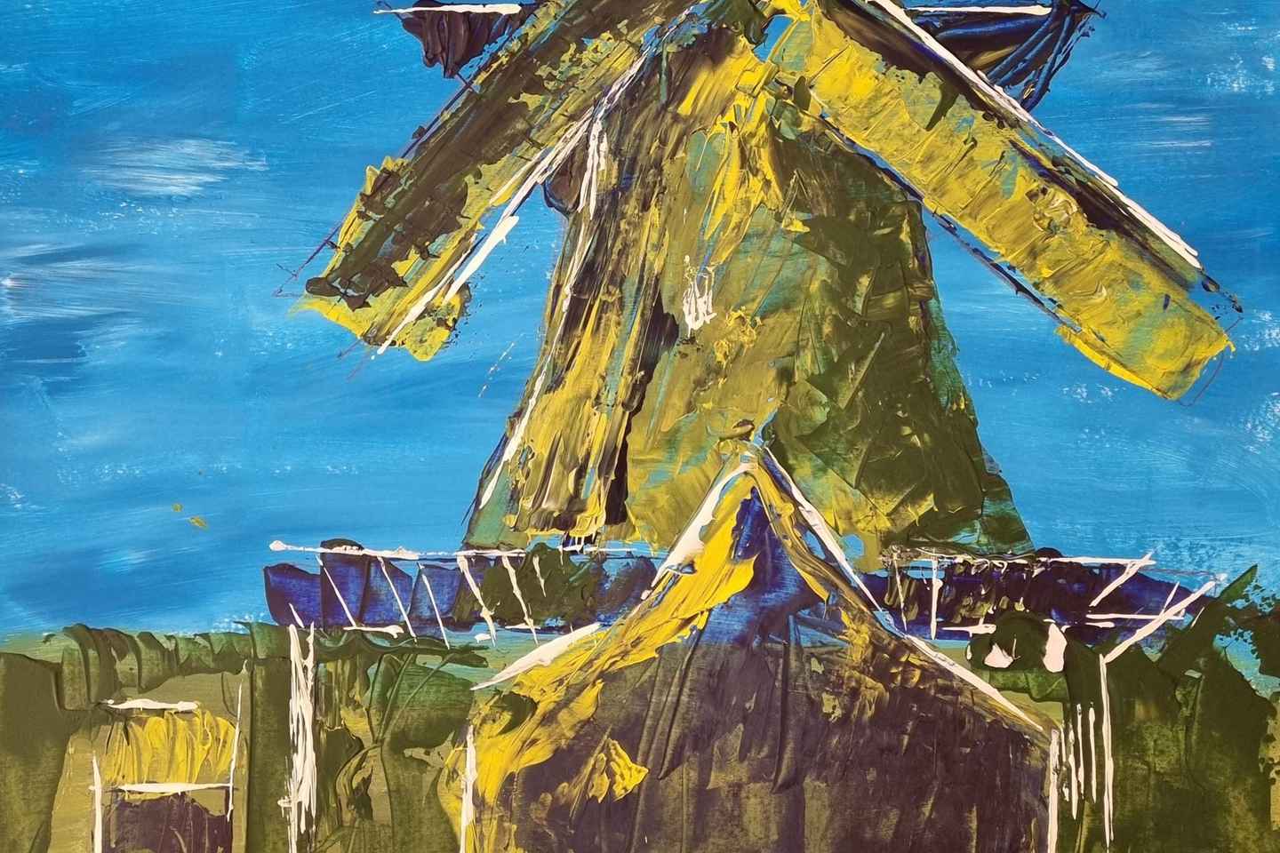 Zaandam: dipingi un mulino olandese in un atelier accogliente