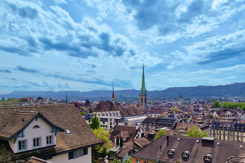 Visite des chutes du Rhin et visite guidée de la ville de Zurich