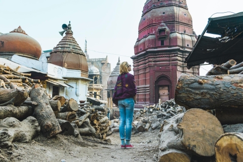 Varanasi Heritage Trails (visite guidée à pied de 2 heures)Promenade du patrimoine avec dégustation
