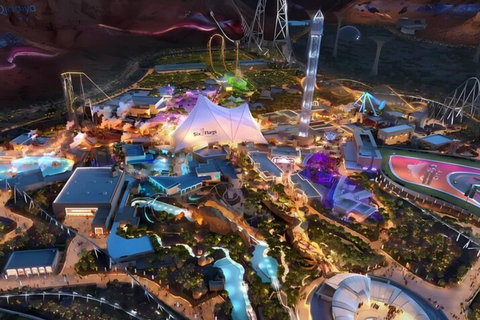Qiddiya Six Flags Entry Tickets - Riyadh's Latest Attraction One-day combo ticket