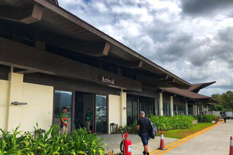 El Nido : Transferts de l'aéroport de Lio vers/depuis l'hôtelAéroport de Nacpan Beach Hôtels