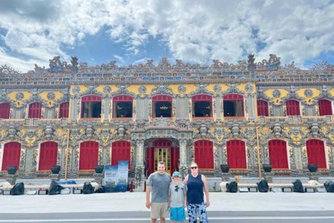 Vanuit Hue: Kleine groep/privétour Hue Keizerlijke stadsrondleidingAlleen privé auto Chauffeur &amp; vervoer