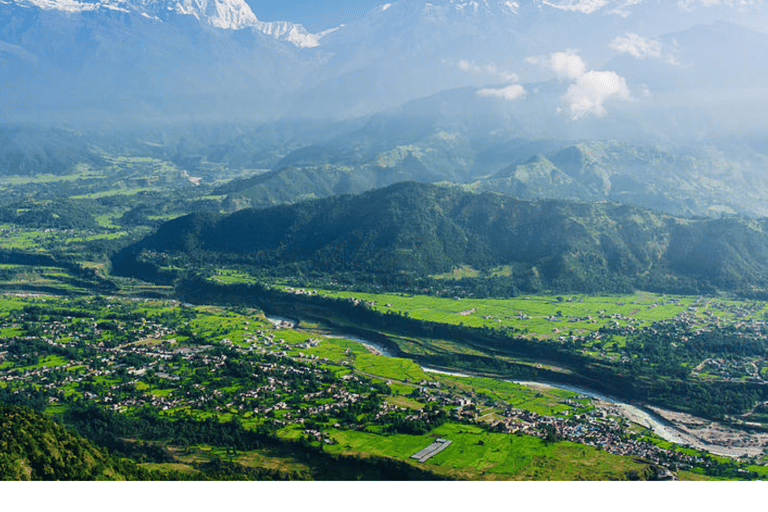 Pokhara: Excursão ao nascer do sol em Sarangkot com serviço de busca no hotel