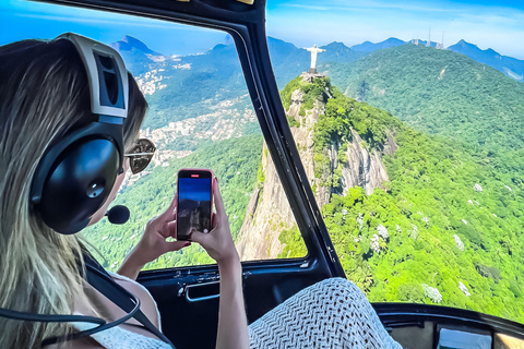 Rio de Janeiro: Voo de Helicóptero Cristo Redentor 30 min