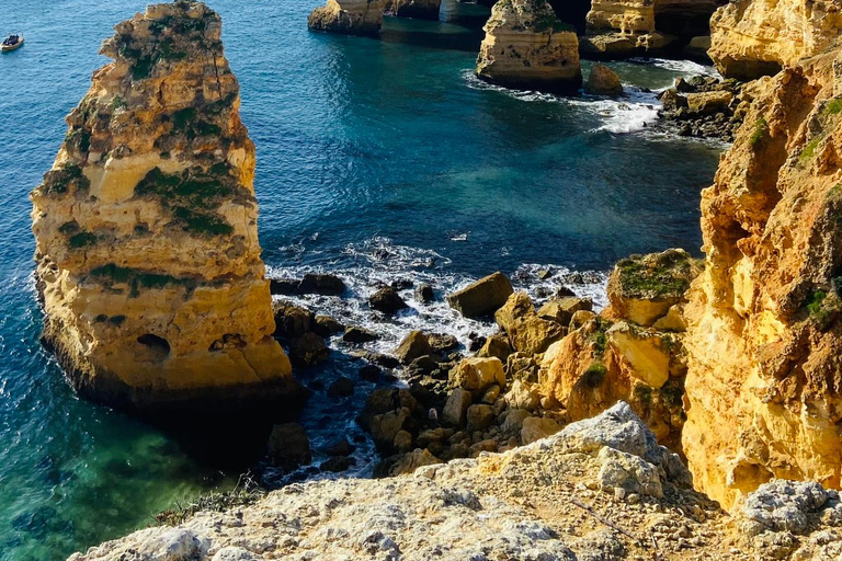 Desde Faro: Excursión a Benagil, Marinha, 7 Valles y Algar Seco