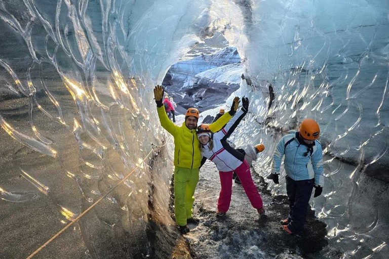 From Vik: Myrdalsjokull glacier and Katla Ice Cave Tour
