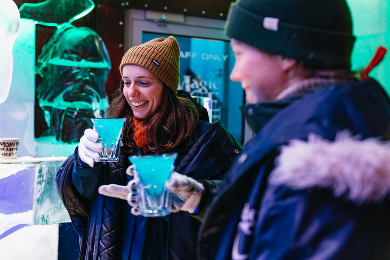 Reykjavik : entrée au bar Magic Ice et verre de bienvenue