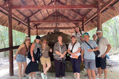 Ho Chi Minh: Ben Duoc Cu Chi Tunnels Private Half-Day Tour Standard Group Tour Max 25 Pax