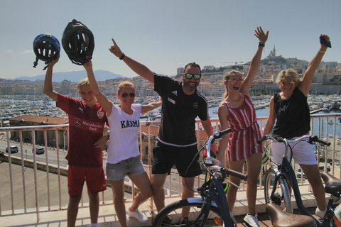 Marseille: Calanques Shore Excursion Electric Bike Day Tour English speaking guide