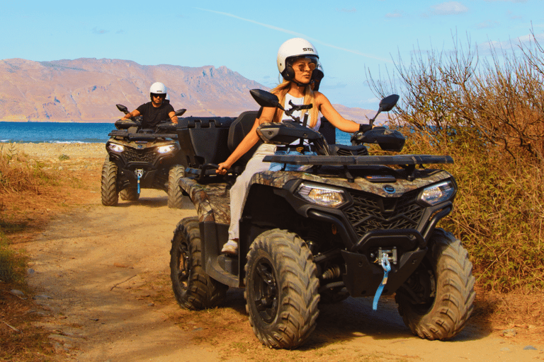 Da Kolymvari: la strada per l'antica Diktyna con il Quad SafariDa Kolymvari: La strada per l'antica Diktyna con il Quad Safari