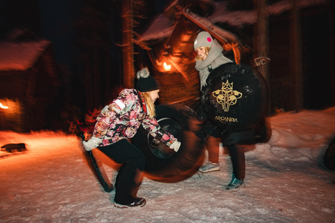 Levi: Arcandia - Arktisk äventyrspark &amp; sidoentré till parkenLevi: Arcandia – Arctic Adventure Park, Park Side entry