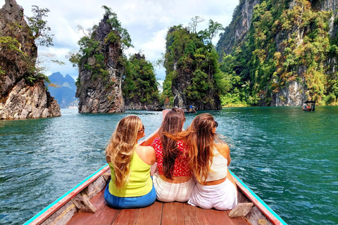 Vanuit Krabi: Khao Sok Cheow Lan Meer DagtochtVan Krabi: dagtrip naar Khao Sok Cheow Lan Lake