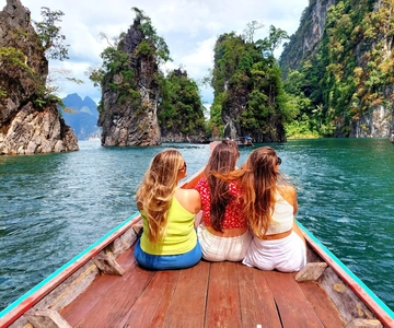 From Krabi: Khao Sok Cheow Lan Lake Day Trip