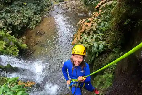 São Miguel: Canyoning Experience in Ribeira dos Caldeirões