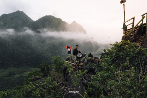 Vang Vieng: Namxay Viewpoint, Blue Lagoon 1 & Phoukham Cave
