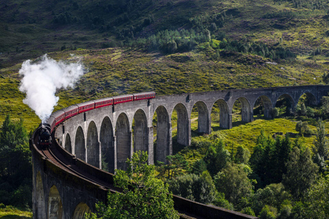 Da Glasgow: Treno a vapore giacobita e tour delle Highlands