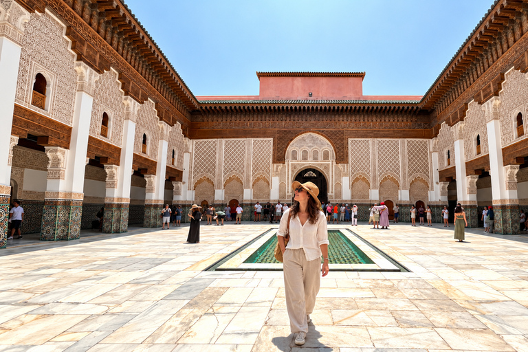 Marrakech Mosque, Ben Youssef, Secret Garden & Medina Tour Heritage Walk - Shared
