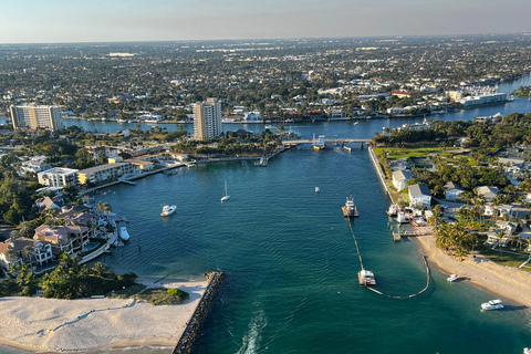 Lauderdale: Sunset Private Helicopter-Hard Rock Guitar-Miami