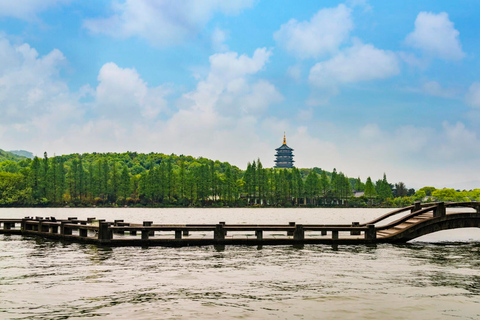 Shanghai to Hangzhou Day Trip: West Lake Boat&Train Tickets Meet at Hangzhou East Station