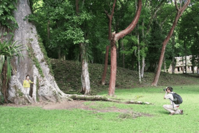 San Cristobal - 4 dias de Kayak na Selva LacandonaEm cabine (Yaaxcan) com banheiro privativo fora da selva