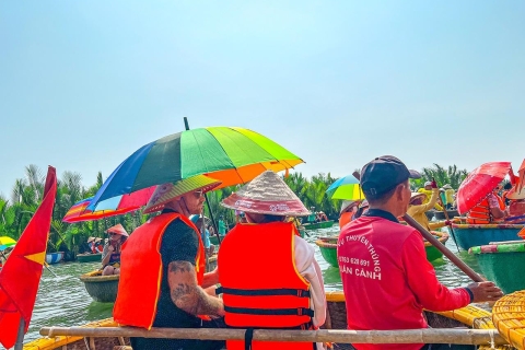 Hoi An: boottocht met Cam Thanh-mandKaartje voor de mandboot met hoteltransfers