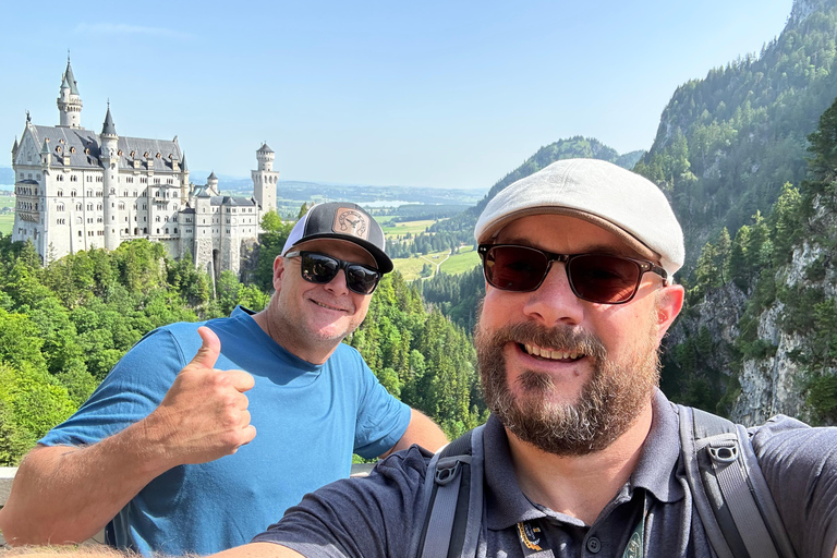 Tour privato di Neuschwanstein con partenza tardiva da Monaco di Baviera