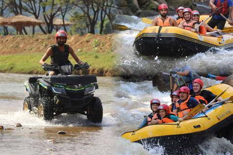 Chiang Mai: Full Day 8km Rafting & 1-Hr ATV Jungle Adventure