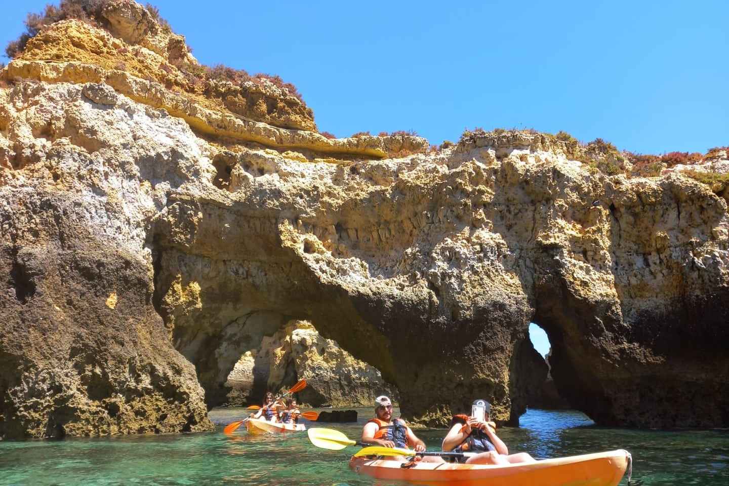Marina de Lagos: Ponta da Piedade Kayaking Tour