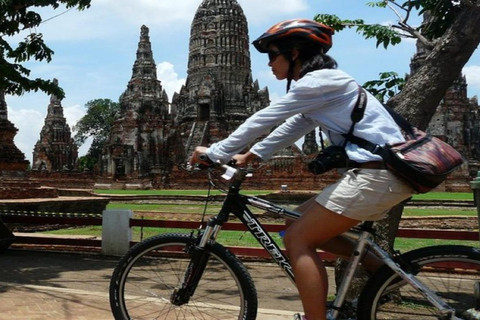 Ayutthaya Countryside and Temple Cycling Tour Thai Lunch