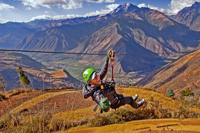 Cusco ervaring: Zipline en ATV in Maras en Moray