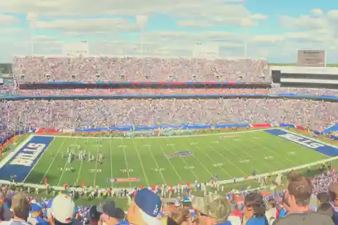Buffalo: Buffalo Bills fodboldkamp på Highmark Stadium