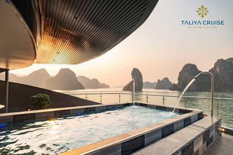 Hanoi: Premium Lan Ha Bay Day Cruise with Sunset Party Share Transfer + Cruise 1 day from Hanoi