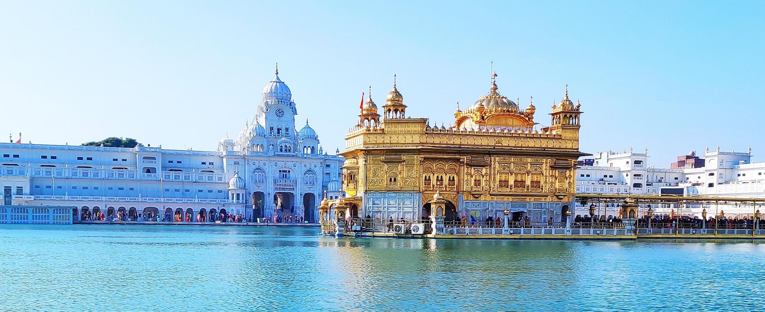 Wunder von Amritsar mit Wagah-Grenzzeremonie