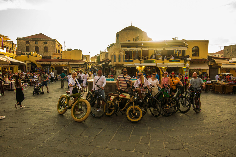 Rhodes: E-bike Highlights Sunset or Morning Photo Tour