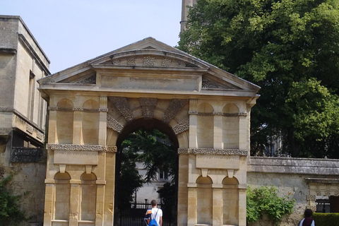 Oxford College Gardens - inkluderar områden som är stängda för allmänheten