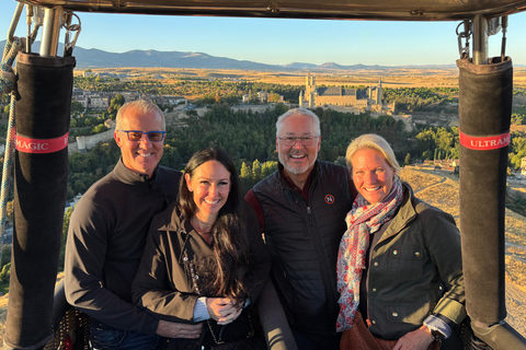 Balloon flights in the Madrid area