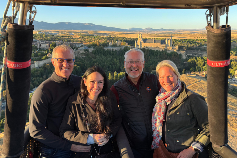 Balloon flights in the Madrid area
