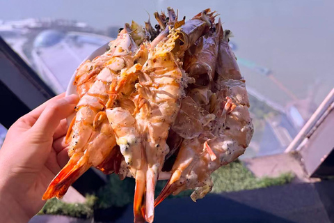 Shanghai High-Altitude Buffet & Observation Deck-Fast Lane 【lunch】Oriental Pearl TV Tower Ticket+Buffet+Express Lane
