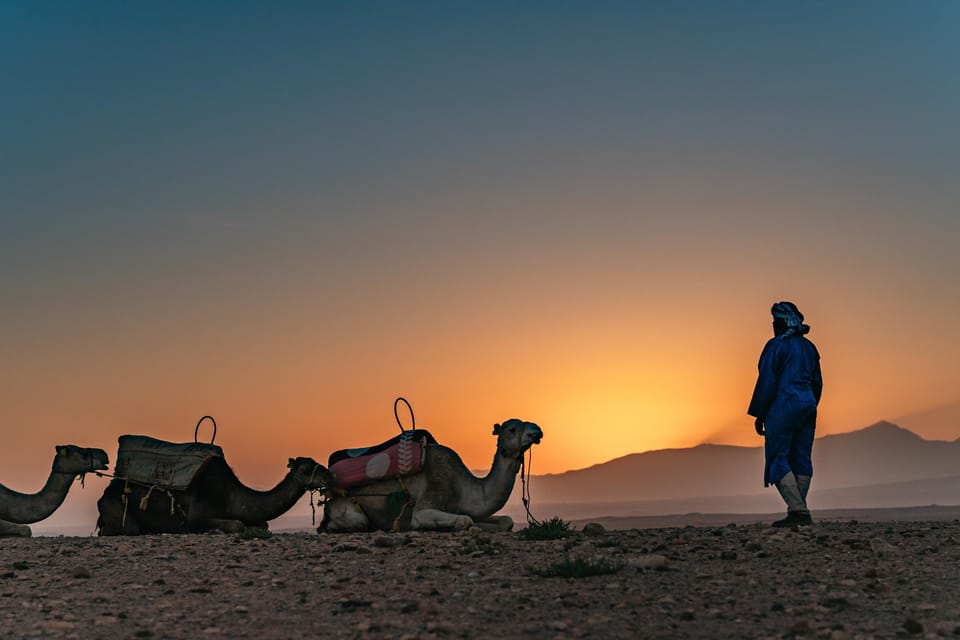 Marrakech: Luxury Overnight in Agafay Desert & Dinner Show | GetYourGuide