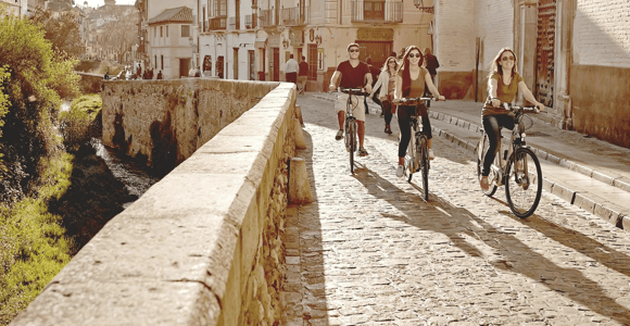 Granada: E-Bike Tour durch Albayzin und Sacromonte