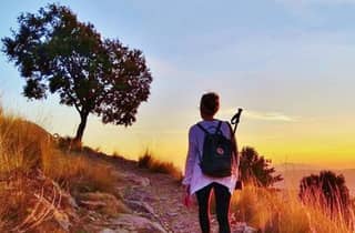 Abendliche Wanderung und Gipfel in Granada