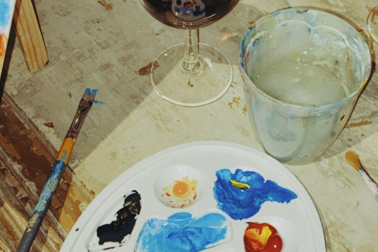 Marseille: Painting workshop & cheese and wine tasting