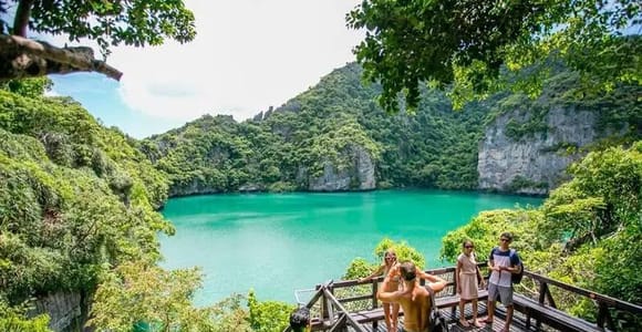 Koh Samui: Ang Thong National Marine Park Boat Tour