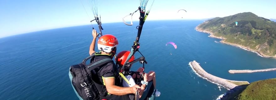 Parapente à Saint-Sébastien